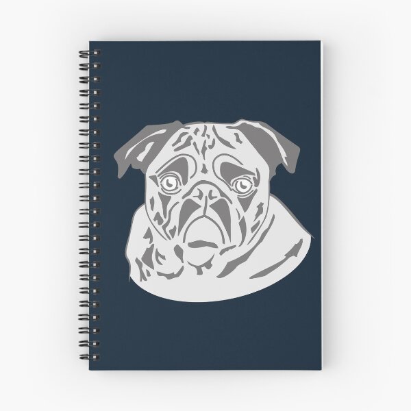 Item preview, Pug Face Gray Colors designed and sold by tuzlay.