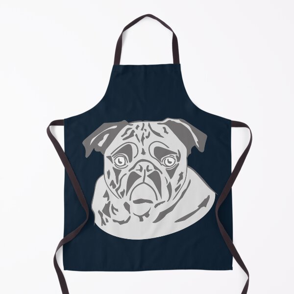 Item preview, Pug Face Gray Colors designed and sold by tuzlay.