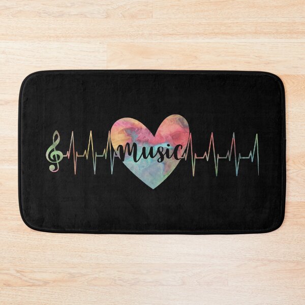 Item preview, Music Heartbeat - Multo Color Watercolor designed and sold by Primroaddesigns.