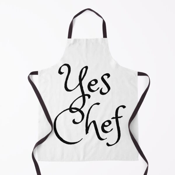 Item preview, YES CHEF APRON  designed and sold by Joseph Narob.