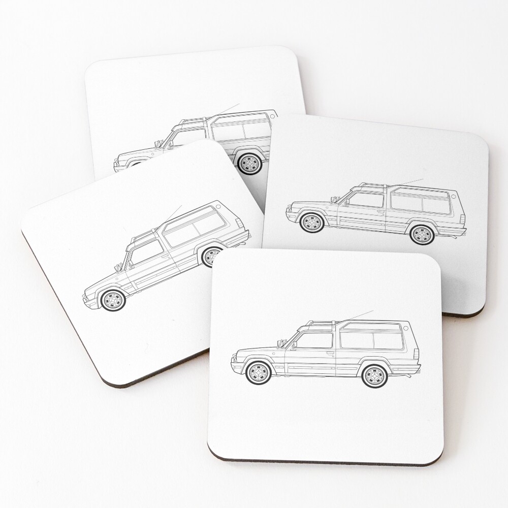 Item preview, Coasters (Set of 4) designed and sold by RJWautographics.