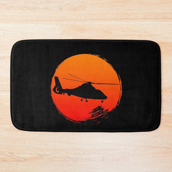 Item preview, Vintage Army Attack Helicopter War Sunset Birthday gift designed and sold by GBDesigner.