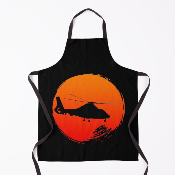 Item preview, Vintage Army Attack Helicopter War Sunset Birthday gift designed and sold by GBDesigner.
