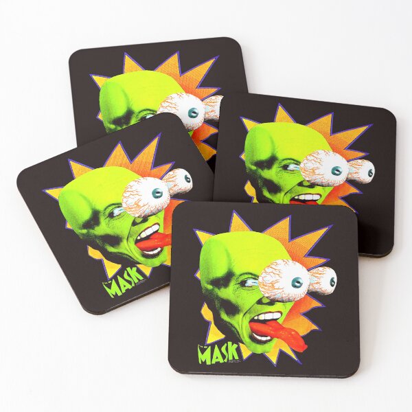 Item preview, 1994 The MASK Vintage Stanley Ipkiss vs Apartment Manager Bug Eyes designed and sold by MovieTeess.