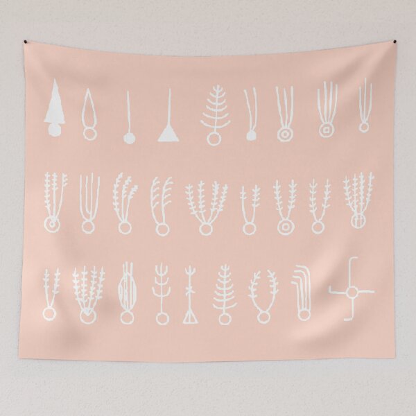 Item preview, Ancient chinese comets in pink designed and sold by ESCAPZ.
