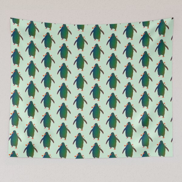 Item preview, Avocado Rainbow Pride Penguin Sticker designed and sold by mothernatural.