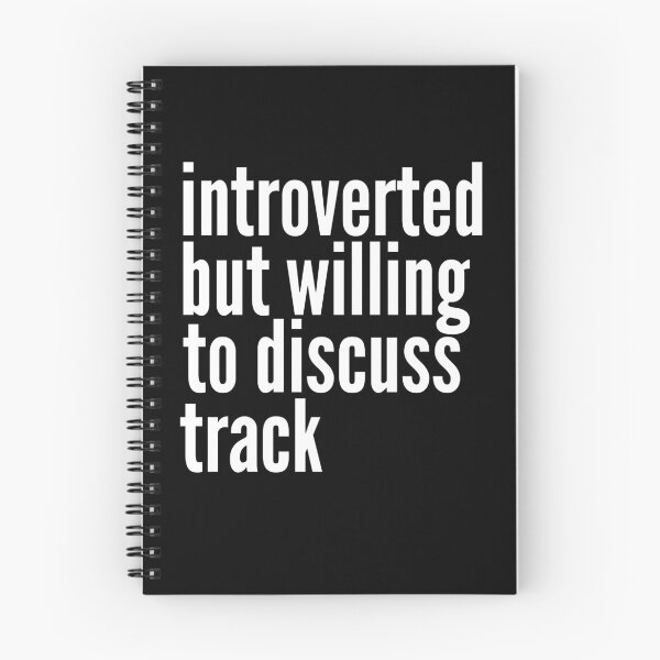 Item preview, Introverted but willing to discuss Track &Amp designed and sold by SlartybardPOD2.