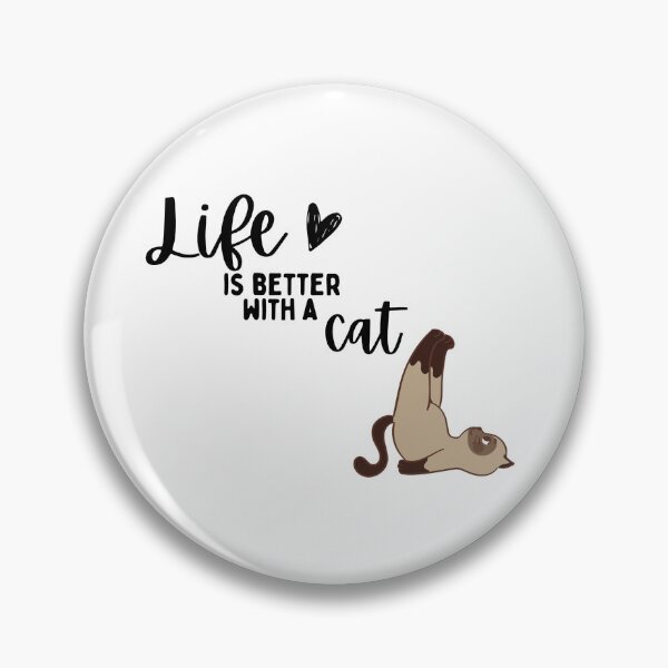 Item preview, Life is better with a cat designed and sold by DesignsByNixi.