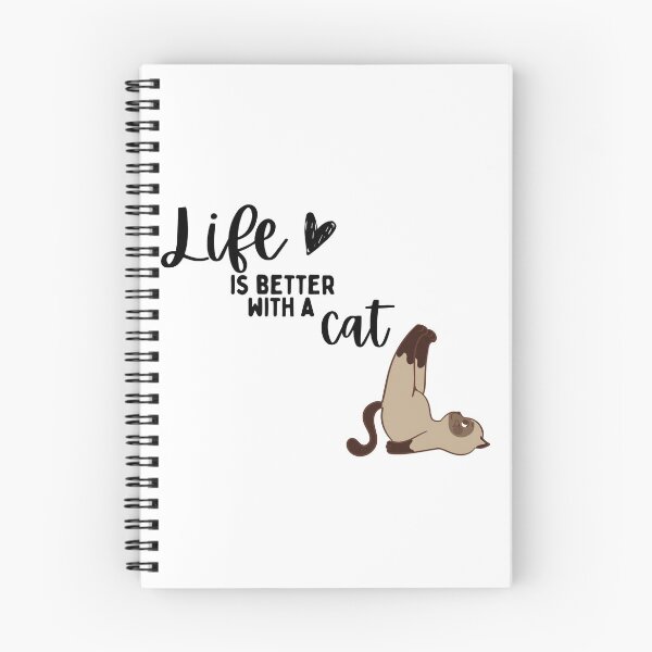 Item preview, Life is better with a cat designed and sold by DesignsByNixi.