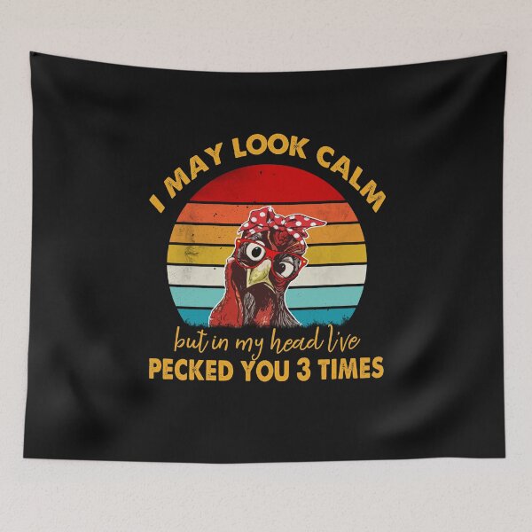 Item preview, I may look calm vintage designed and sold by Gloria312.