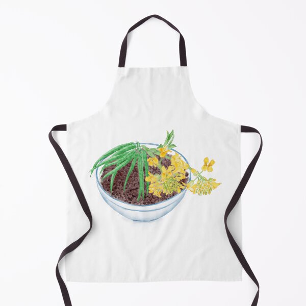 Item preview, Watercolor Illustration of Rape flower and a bowl of rapeseed, used to squeeze oil designed and sold by iswenyi.