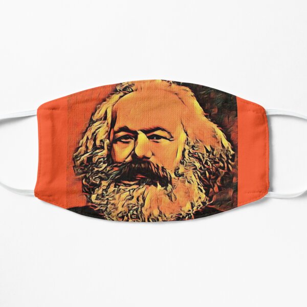 Karl Marx Flat Mask