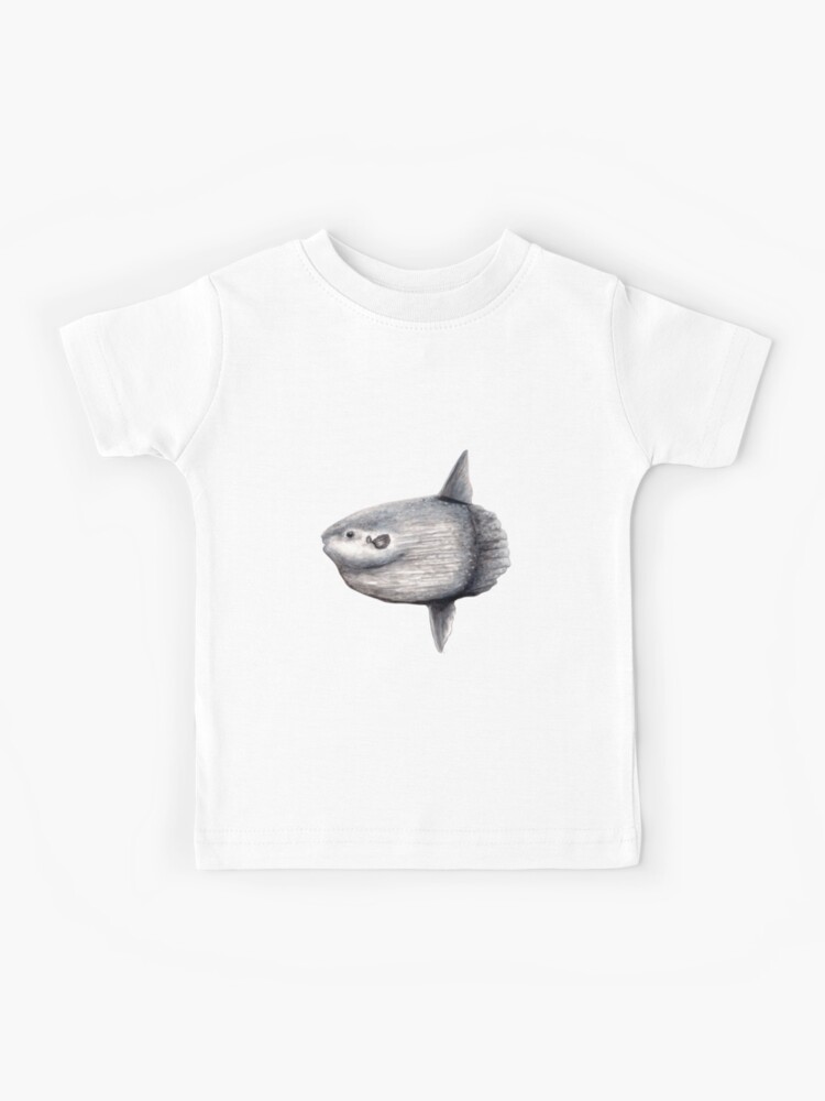 T Shirt Enfant Poisson Lune De Mer Mola Mola Par Chloeyzoard Redbubble