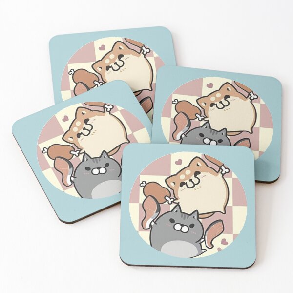 Item preview, Two cats' vintage dinner dream designed and sold by MisoraA.