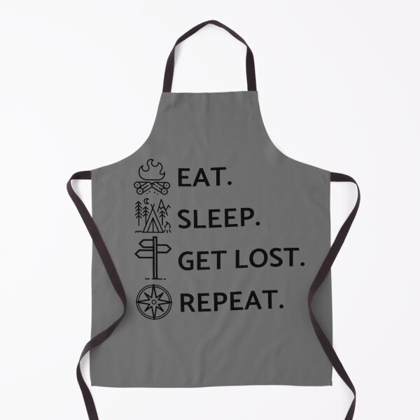Item preview, Campers Dream: Eat Sleep Get Lost. Repeat. designed and sold by ProudAcademic.