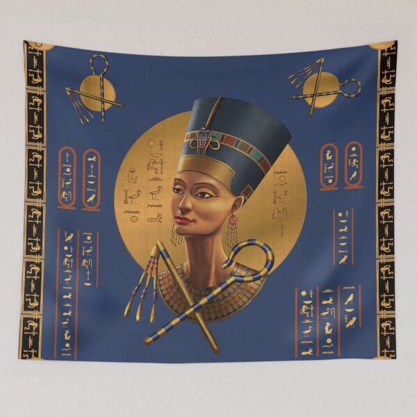 Item preview, Blue Nefertiti designed and sold by Ubonphan K..