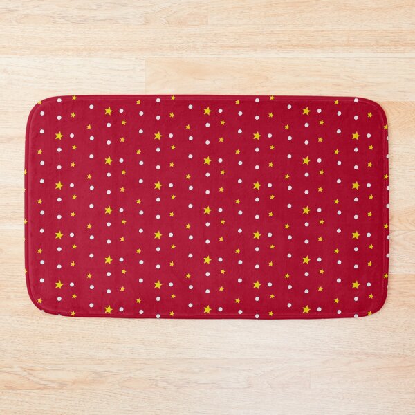 Item preview, Stars and snow dark Red designed and sold by Annelizard.