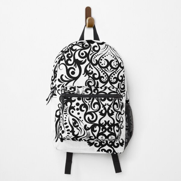Item preview, Decorative Tribal Filigree Scrollwork Elephant - Black designed and sold by Josh McCann.