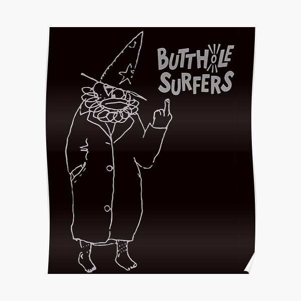 Butthole Surfers Butthole Surfers Punk Noise Rock Poster