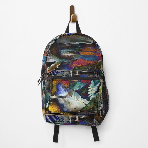 Item preview, Fir trees, mountains, watercolor in dark colors. designed and sold by FotoKistochka.