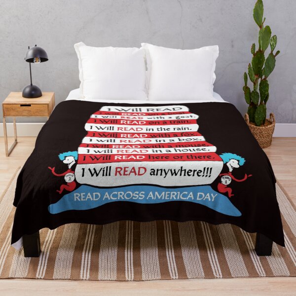Item preview, I Will Read On A Boat Read Across America Day designed and sold by MovieTeess.