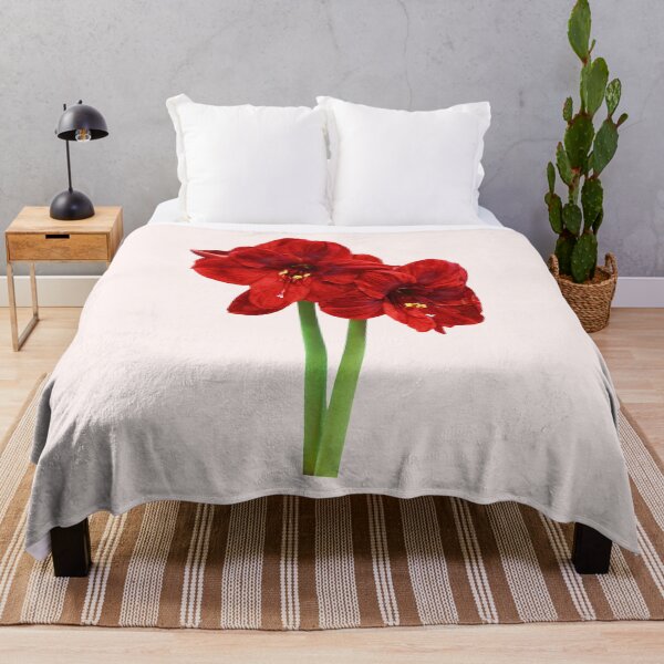Item preview, Pair of Red Amaryllis designed and sold by Susan Savad.