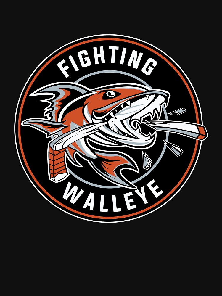 Disover Kam River Fighting Walleye | Active T-Shirt 