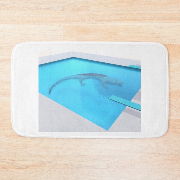 Item preview, Alligator in the swimming pool designed and sold by MIRO3D.