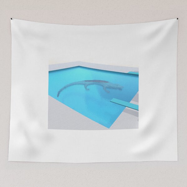 Item preview, Alligator in the swimming pool designed and sold by MIRO3D.