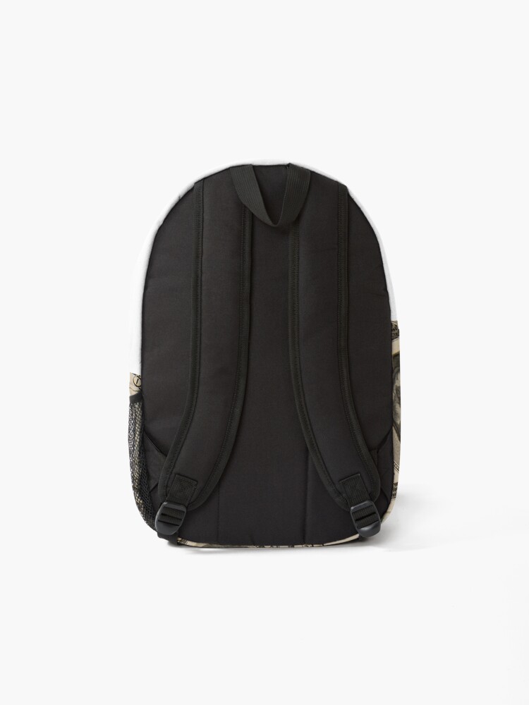 Alternate view of One hundred dollar bills American currency bank notes Backpack