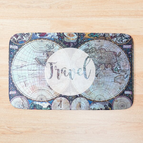 Item preview, travel world map designed and sold by dreamtravel.
