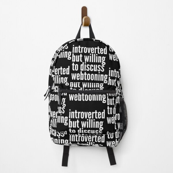 Item preview, Introverted but willing to discuss Webtooning designed and sold by SlartybardPOD2.