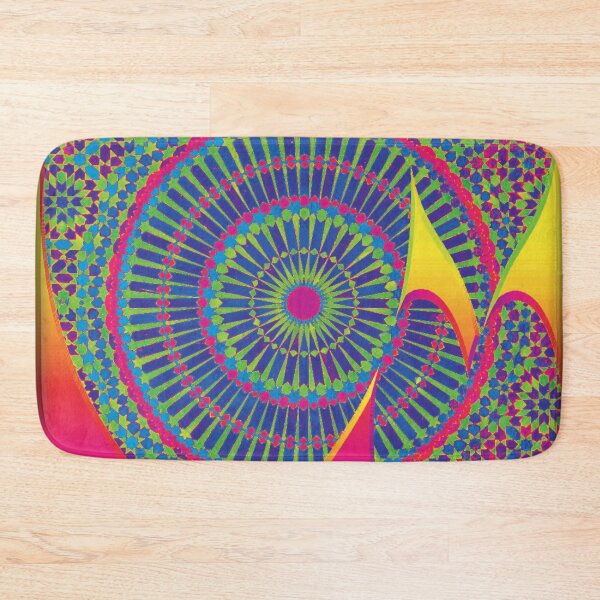 Item preview, Abstract Art Pretty Pastels Rainbow Heart Print designed and sold by Mary Riley.