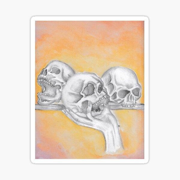skulls Sticker