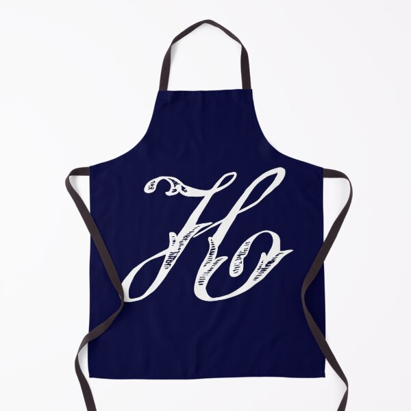 Item preview, Antique Vintage Stylish White Navy Blue Monogram Letter H designed and sold by Vintage-TM.