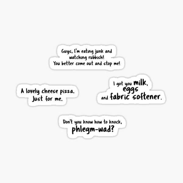 home-alone-quotes-pack-sticker-for-sale-by-alessandraboeri-redbubble