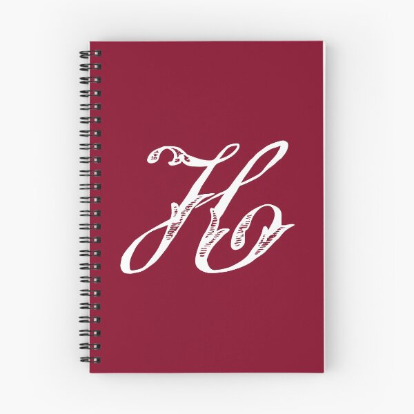 Item preview, Antique Vintage Stylish White Burgundy Red Monogram Letter H designed and sold by Vintage-TM.