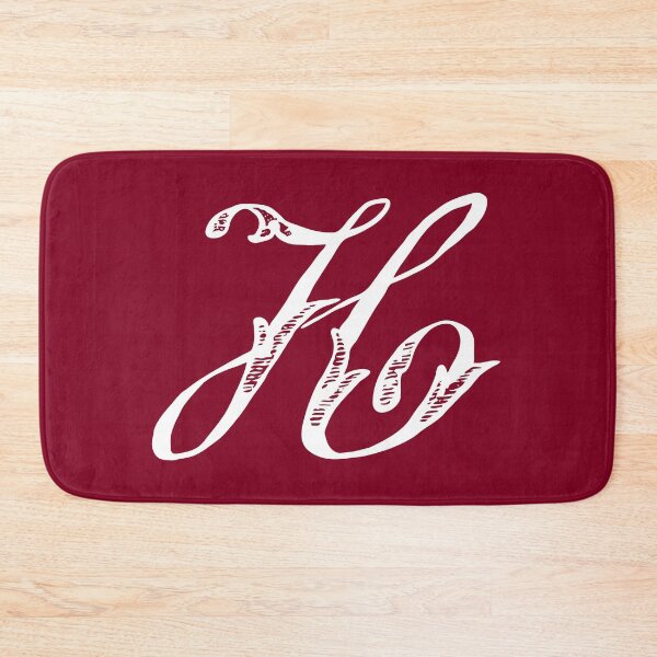 Item preview, Antique Vintage Stylish White Burgundy Red Monogram Letter H designed and sold by Vintage-TM.