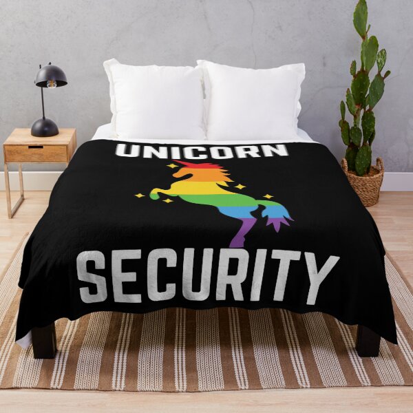 Item preview, Unicorn Security Rainbow Funny designed and sold by DawnGCo.