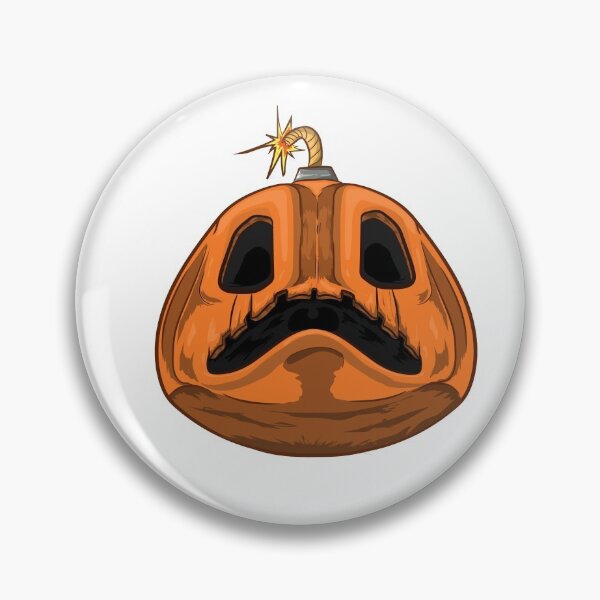 Item preview, "Pumpkin Bomb" Sticker designed and sold by Floatingheads.