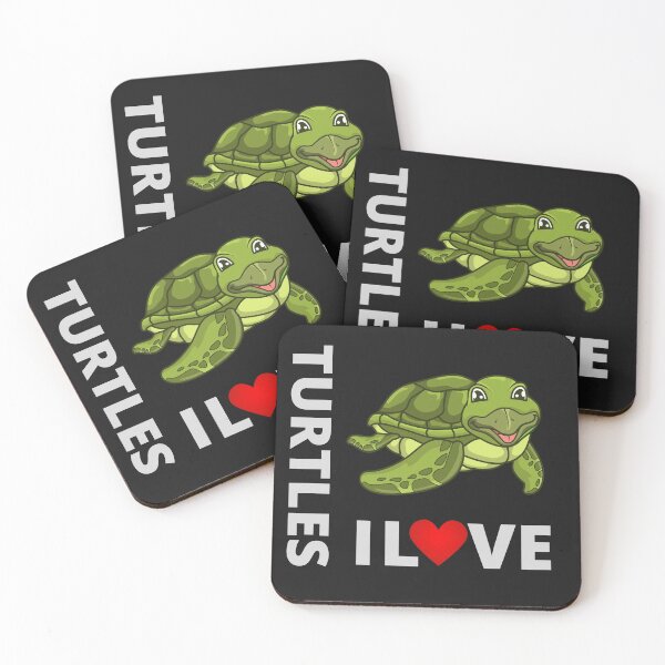 Item preview, I love green turtles designed and sold by mikoala50.