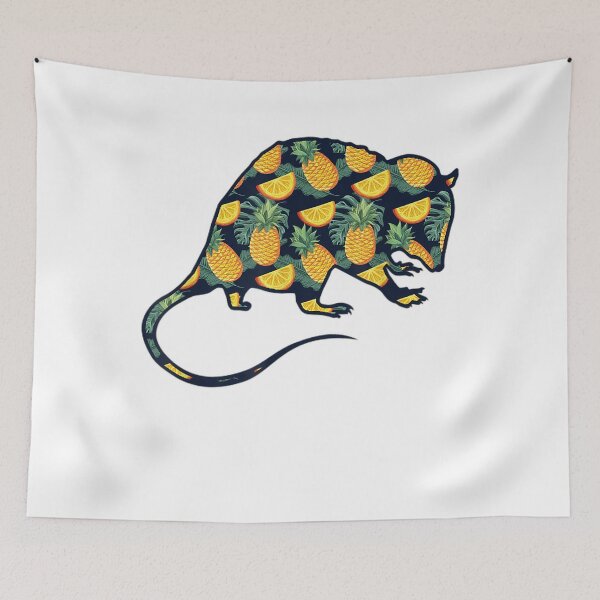 Item preview, Pineapple Hawaiian Possum Women Men Print Gamba Girl Gift  designed and sold by JanelAmico.