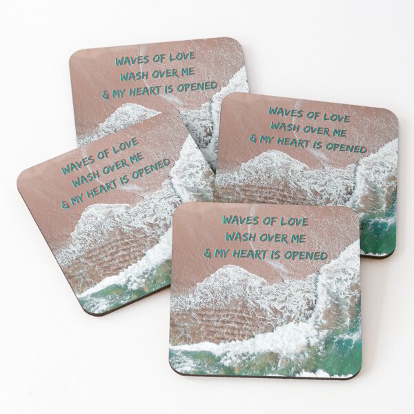 Item preview, Waves of Love Beach photo designed and sold by HeatherEthereal.