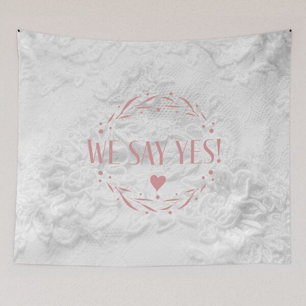 Item preview, WE SAY YES designed and sold by wunderfamily.