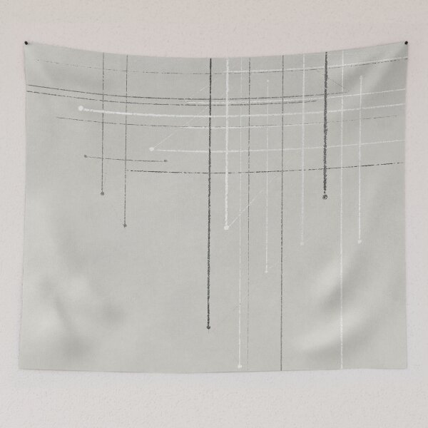 Item preview, Minimalist Abstract Line Art in Neutral Tones designed and sold by kasamor.