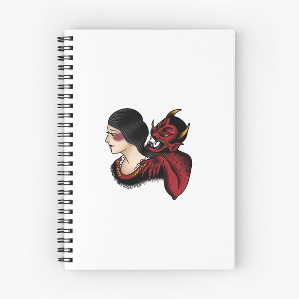 Item preview, The Girl and the Devil designed and sold by Trad-Odd.