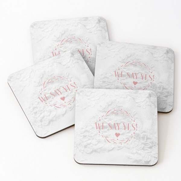 Item preview, WE SAY YES designed and sold by wunderfamily.