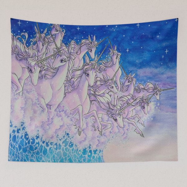 Item preview, Unicorns in the sea part two designed and sold by Em-Arting.