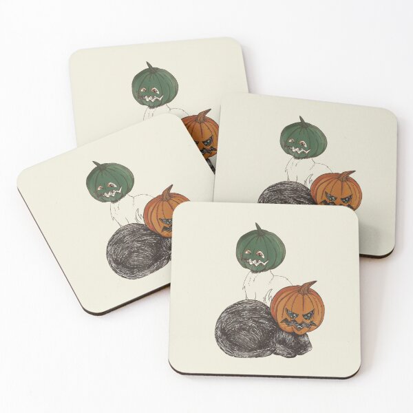 Item preview, Pumpkin Heads and Cats designed and sold by Hatulka.