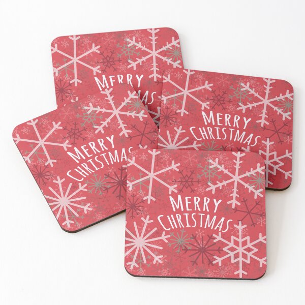 Item preview, Merry Christmas Snowflakes xmas designed and sold by Johnston Creative.